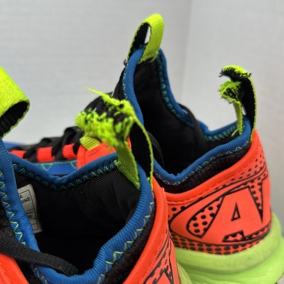 AND1 Charge High Volt Attack Blue Orange Sneakers Men’s Size 8 - Picture 6 of 10